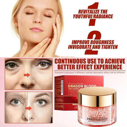 ¡10 Años Menos! Dragon's Blood - Crema Facial Rejuvenecedora